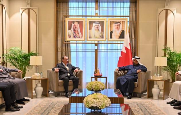 معالي وزير المالية والاقتصاد الوطني يستقبل رئيس مجلس إدارة بورصة البحرين